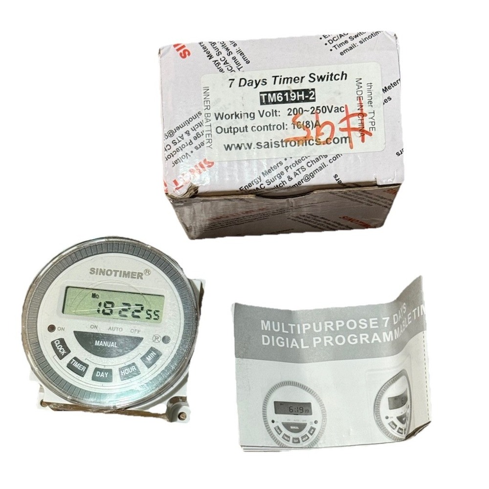 TM-619-3 Multipurpose Programmable Digital Timer 24V New Open Box - Picture 5 of 7